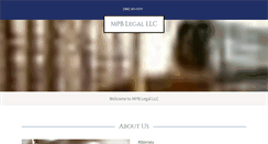 Desktop Screenshot of mpblegalonline.com